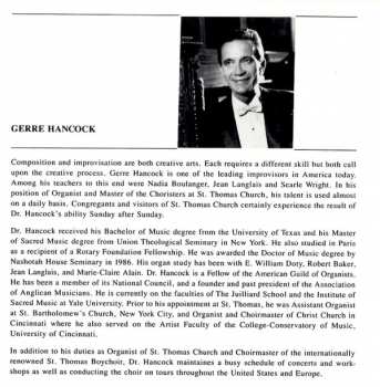 CD Gerre Hancock: Fanfare