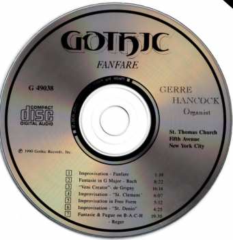 CD Gerre Hancock: Fanfare