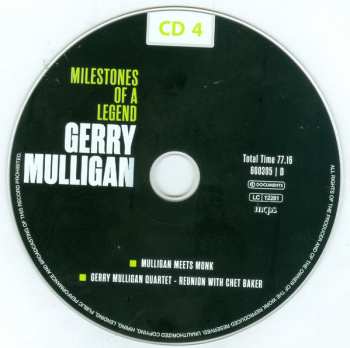 10CD Gerry Mulligan: Milestones Of A Legend