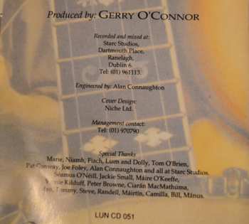 CD Gerry O'Connor: Time To Time
