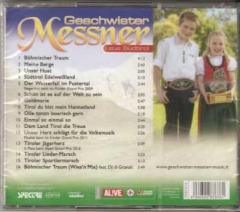 CD Geschwister Messner: Geschwister Messner Aus Südtirol