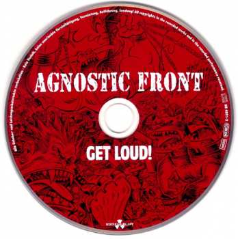 CD Agnostic Front: Get Loud!