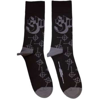 Merch Ghost: Členkové ponožky Symbol Pattern