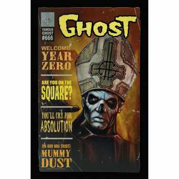 Merch Ghost: Textilný plagát Magazine