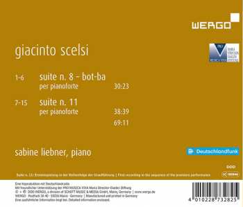 CD Giacinto Scelsi: Suite 8 & 11 per pianoforte