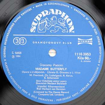 3LP/Box Set Giacomo Puccini: Madame Butterfly
