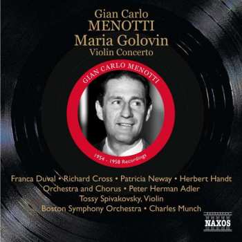 Album Charles Munch: Maria Golovin / Violin Concerto