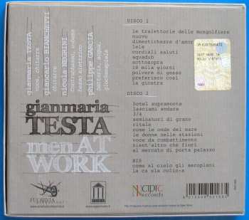 2CD/DVD Gianmaria Testa: Men At Work - Live