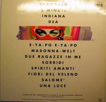 LP Gianna Nannini: Scandalo