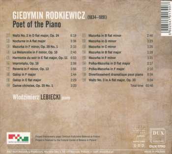 CD Giedymin Rodkiewicz: Poet Of The Piano