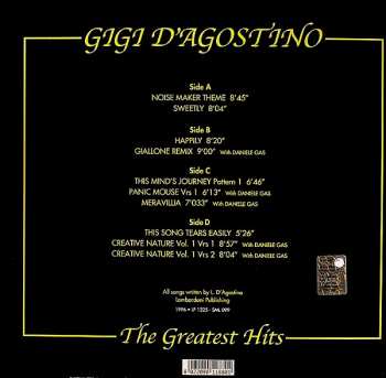 2LP Gigi D'Agostino: The Greatest Hits