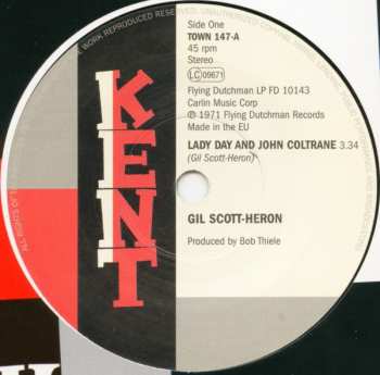 SP Gil Scott-Heron: Lady Day And John Coltrane / See-Saw Affair