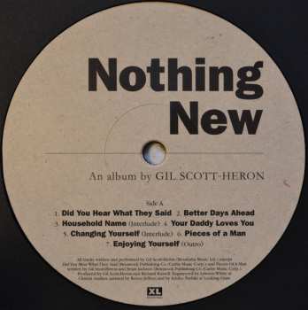 LP/DVD Gil Scott-Heron: Nothing New