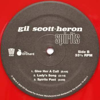 2LP Gil Scott-Heron: Spirits CLR