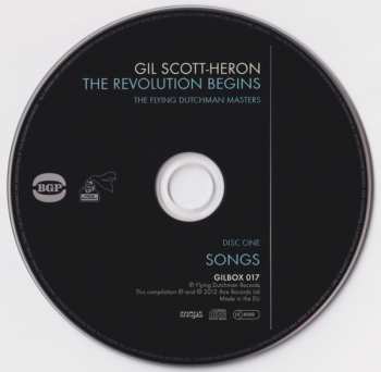 3CD/Box Set Gil Scott-Heron: The Revolution Begins (The Flying Dutchman Masters)
