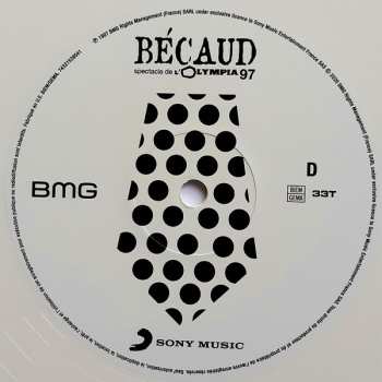 2LP Gilbert Bécaud: Spectacle De L'Olympia 97 CLR