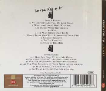 CD Gilbert O'Sullivan: In The Key Of G