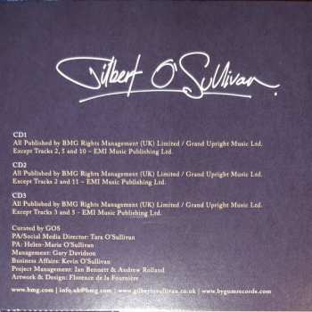 3CD Gilbert O'Sullivan: The Best Of
