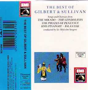 Album Sir Malcolm Sargent: The Best Of Gilbert & Sullivan