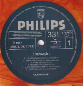 LP Gilberto Gil: Louvação CLR