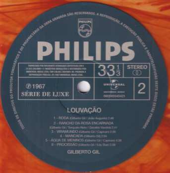LP Gilberto Gil: Louvação CLR