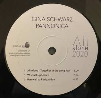 LP Gina Schwarz: All Alone 2020