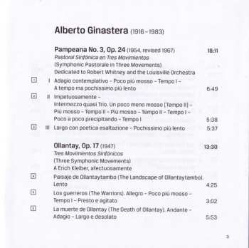 CD BBC Philharmonic: Orchestral Works 1 – Estancia • Ollanty • Pampeana No. 3