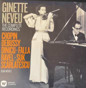4CD/Box Set Ginette Neveu: The Complete Recordings