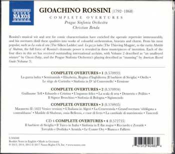 4CD/Box Set Gioacchino Rossini: Complete Overtures