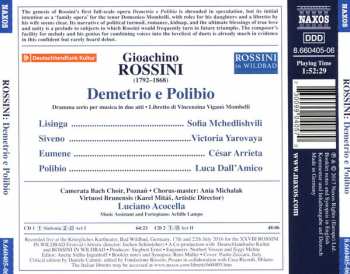 2CD Gioacchino Rossini: Demetrio E Polibio