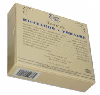 3CD/Box Set The Academy Of St. Martin-in-the-Fields: Ricciardo e Zoraide