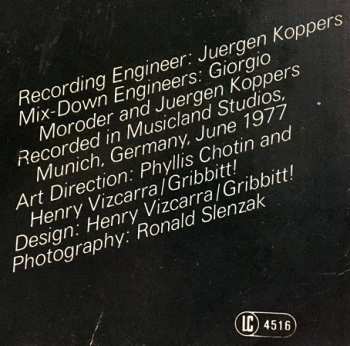 LP Giorgio Moroder: From Here To Eternity