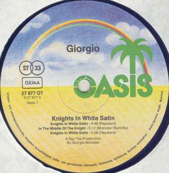 LP Giorgio Moroder: Knights In White Satin
