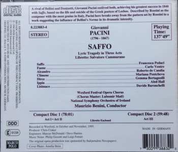 2CD Maurizio Benini: Saffo