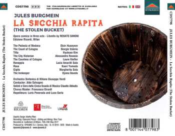 CD Orchestra Sinfonica Di Milano Giuseppe Verdi: La Secchia Rapita (The Stolen Bucket)