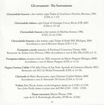 6CD Giuseppe Sarti: Opera Completa Da Camera E Per Tastiera