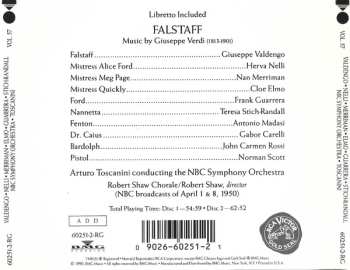2CD/Box Set Giuseppe Verdi: Falstaff