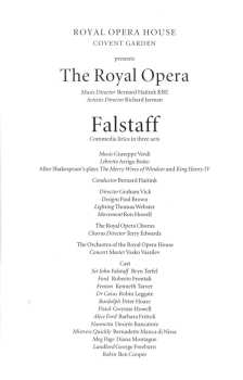 DVD Giuseppe Verdi: Falstaff