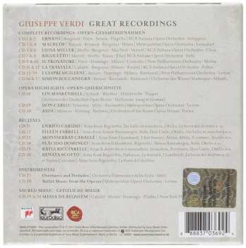30CD/Box Set Giuseppe Verdi: Great Recordings LTD