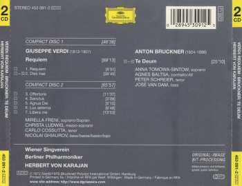 2CD Berliner Philharmoniker: Requiem & Te Deum