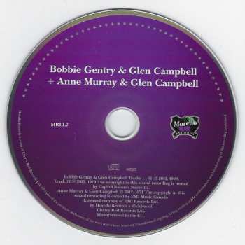 CD Glen Campbell: Bobbie Gentry & Glen Campbell + Anne Murray & Glen Campbell 