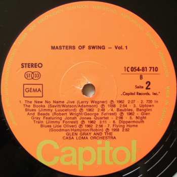 LP Glen Gray: Masters Of Swing Vol. 1