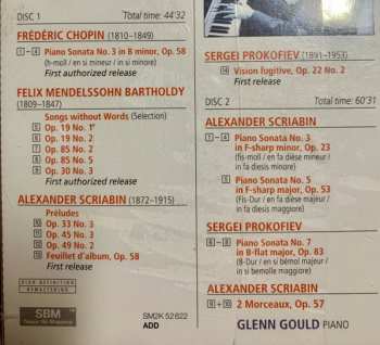 2CD Sergei Prokofiev: Piano Sonata No. 3 / Songs Without Words / Piano Sonata No. 3, Piano Sonata No. 5, Preludes / Piano Sonata No. 7