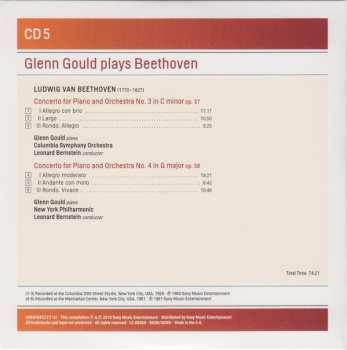 6CD/Box Set Ludwig van Beethoven: Glenn Gould Plays Beethoven (Piano Sonatas & Piano Concertos Nos. 1-5)