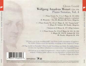 CD Wolfgang Amadeus Mozart: The Mozart Piano Sonatas, Vol. 4