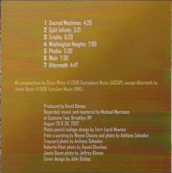 CD Glenn White: Sacred Machines