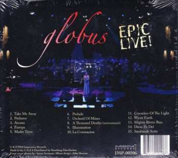 CD Globus: Epic Live! DIGI