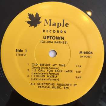 LP Gloria Barnes: Uptown