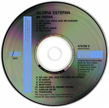CD Gloria Estefan: Mi Tierra