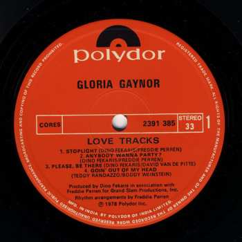 LP Gloria Gaynor: Love Tracks
